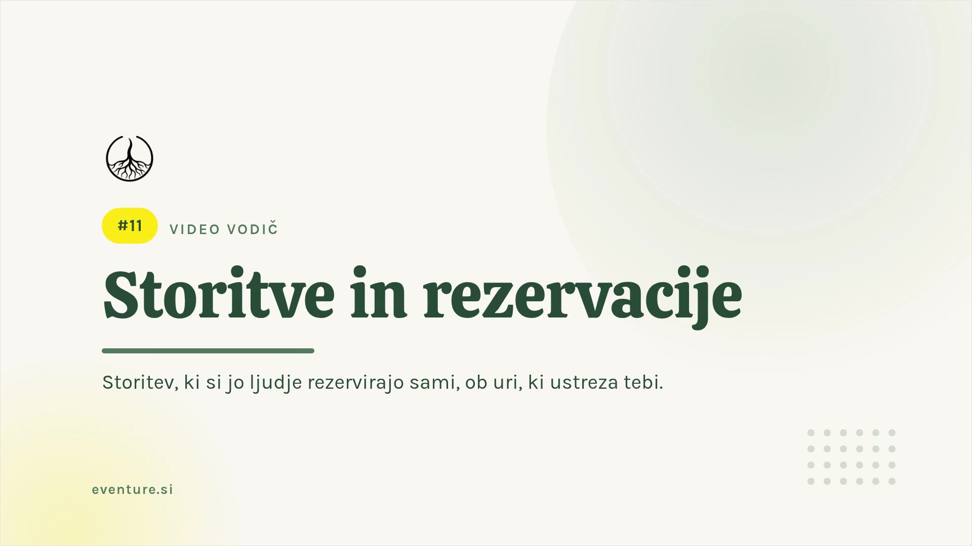 Usluge i rezervacije