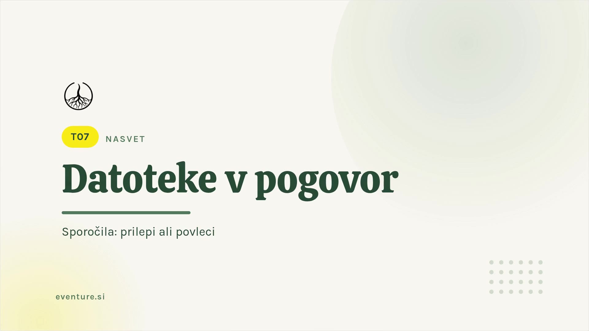 Savjet: datoteke u razgovoru