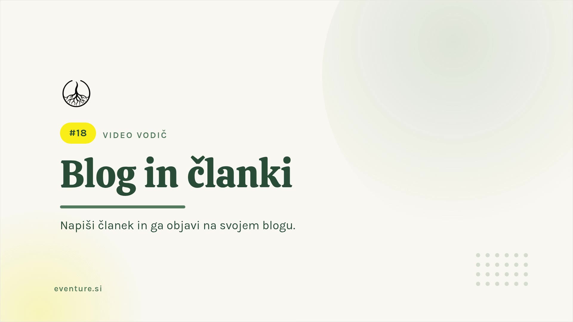 Blog in članki